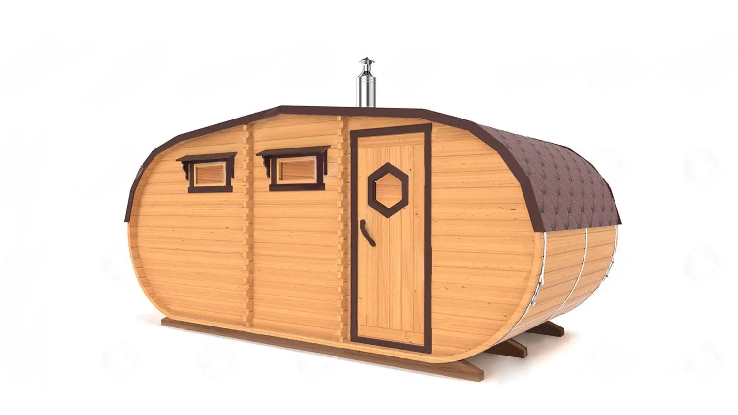 Закрытая 4х5 на даче зимняя